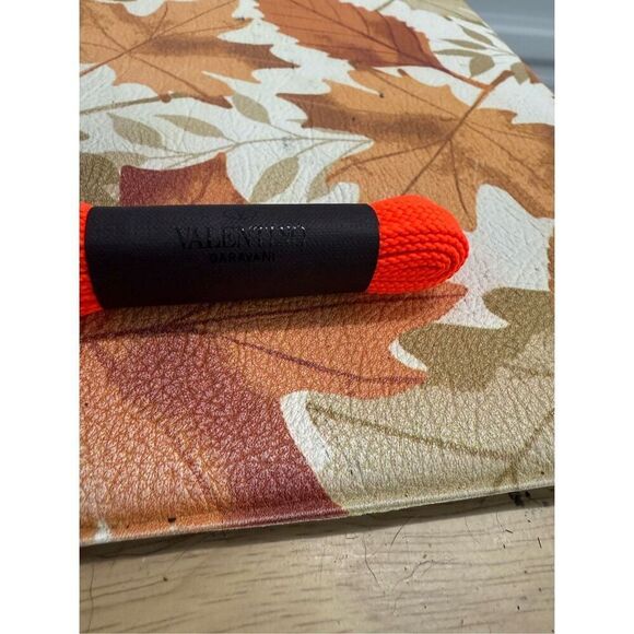 Valentino Garavani VLTN Fluorescent Orange Sneakers Men's Size 12 EU 45 $695 - Picture 8 of 8